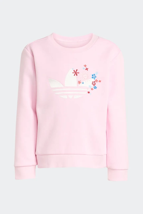 Dziewczynka adidas Originals dres dziecięcy KD1750 fioletowy