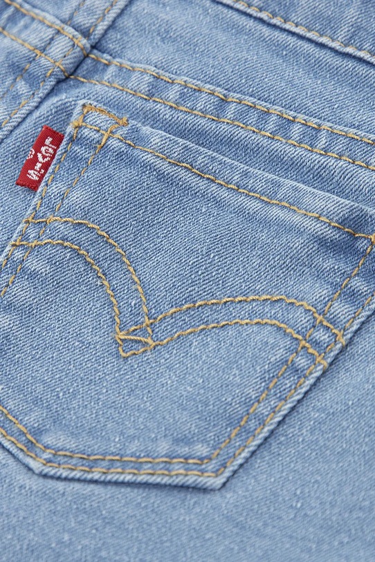 Levi's komplet niemowlęcy SS TOP & PLEATED SHORT SET 1EP561 niebieski