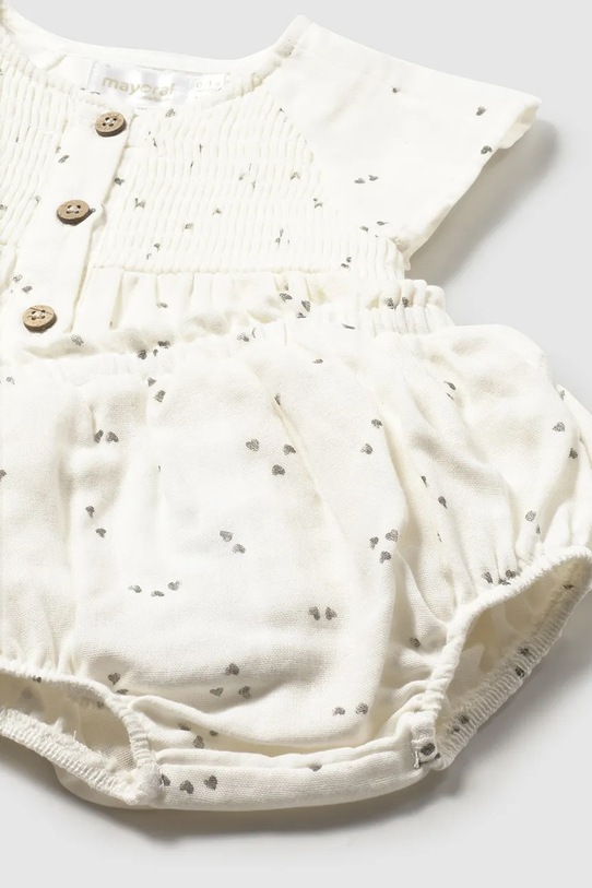 Κοριτσίστικα Βρεφικό βαμβακερό σετ Mayoral Newborn 1286.2B.Newborn.PPY2 μπεζ