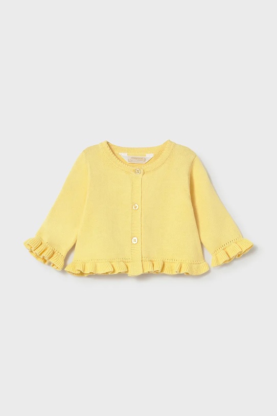 Mayoral Newborn komplet niemowlęcy 1287.2D.Newborn.PPY2 żółty SS26