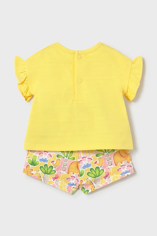 Σετ μωρού Mayoral Newborn 1291.2U.Newborn.PPY2 κίτρινο SS26