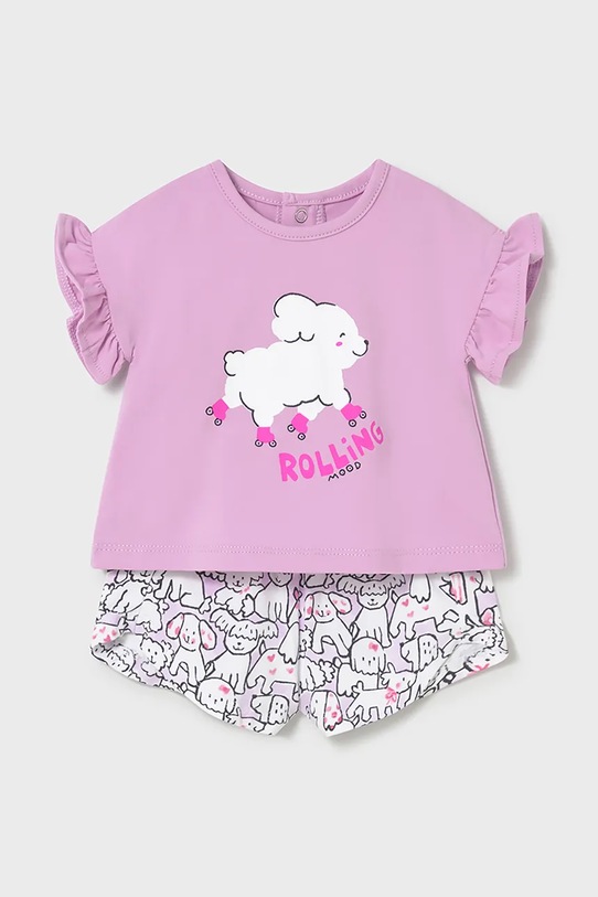 Σετ μωρού Mayoral Newborn στάμπα ροζ 1291.2U.Newborn.PPY2