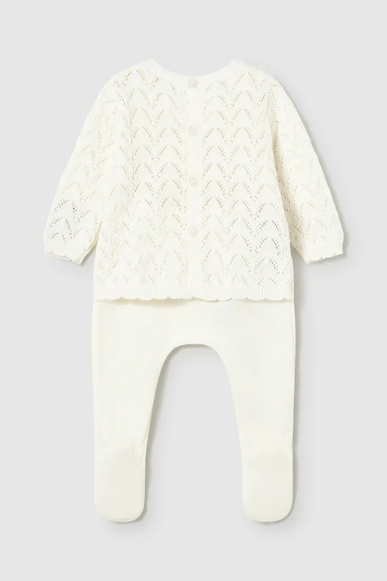 Βρεφικό βαμβακερό σετ Mayoral Newborn 1594.2D.Newborn.PPY2 μπεζ SS26