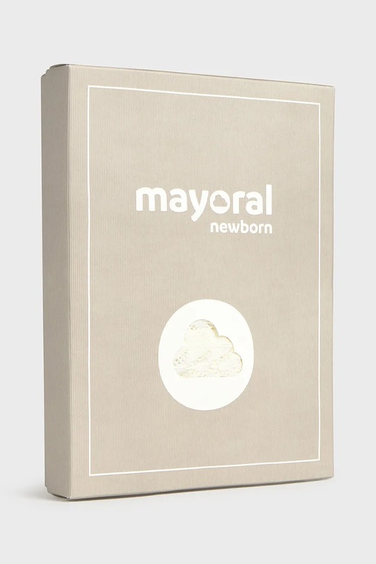 Βρεφικό βαμβακερό σετ Mayoral Newborn μπεζ 1594.2D.Newborn.PPY2