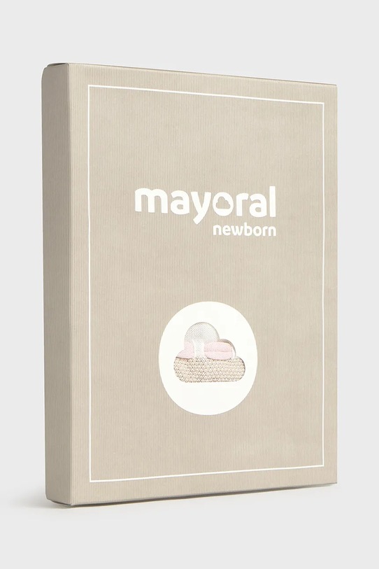 Βρεφικό βαμβακερό σετ Mayoral Newborn μπεζ 1594.2D.Newborn.PPY2
