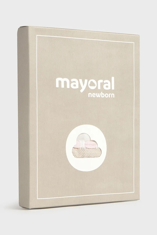 Βρεφικό βαμβακερό σετ Mayoral Newborn μπεζ 1594.2D.Newborn.PPY2