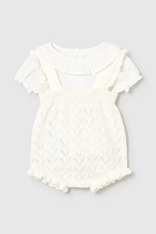 Βρεφικό βαμβακερό σετ Mayoral Newborn 1637.2B.Newborn.PPY2 μπεζ SS26