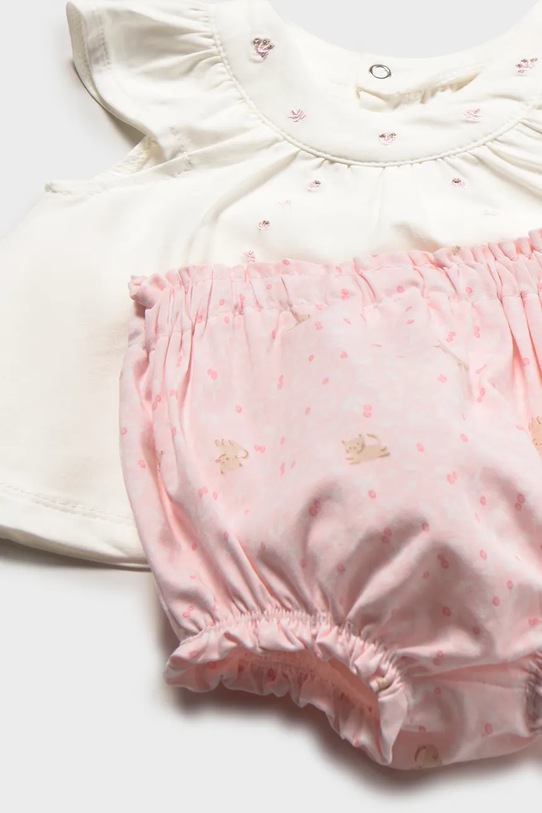 Комплект за бебета Mayoral Newborn (2 части) розов 1639.2F.Newborn.PPY2