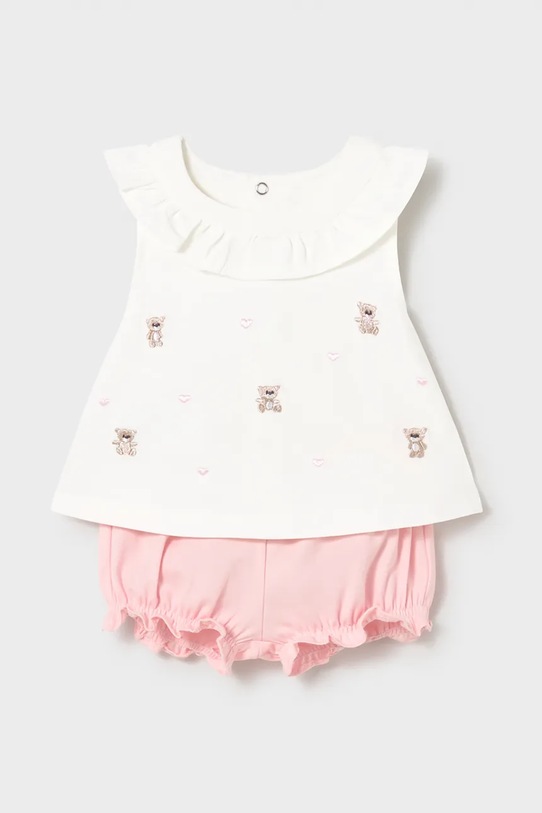Комплект за бебета Mayoral Newborn 1642.2P.Newborn.PPY2 розов SS26