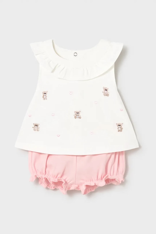 Σετ μωρού Mayoral Newborn 1642.2P.Newborn.PPY2 ροζ SS26