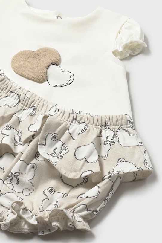 Mayoral Newborn komplet niemowlęcy beżowy 1642.2P.Newborn.PPY2