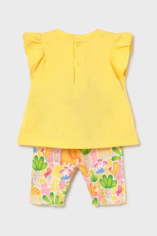 Sada pre bábätká Mayoral Newborn 1734.2K.Newborn.PPY2 žltá SS26