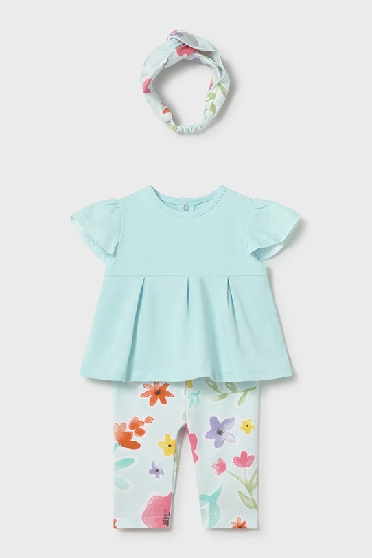 Σετ μωρού Mayoral Newborn πλεκτό ύφασμα μπλε 1735.2P.Newborn.PPY2