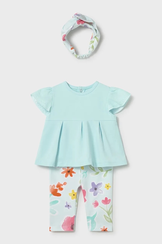 Σετ μωρού Mayoral Newborn πλεκτό ύφασμα μπλε 1735.2P.Newborn.PPY2