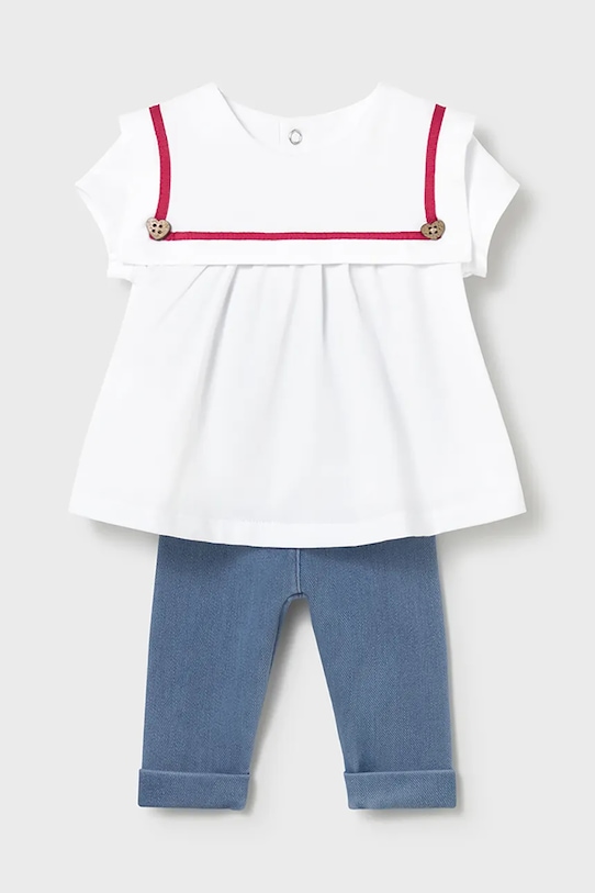 Σετ μωρού Mayoral Newborn 2-pack 1736.2T.Newborn.PPY2 κόκκινο SS26