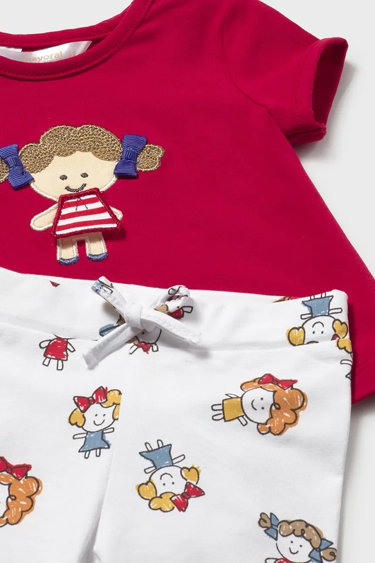 Σετ μωρού Mayoral Newborn 2-pack κόκκινο 1736.2T.Newborn.PPY2