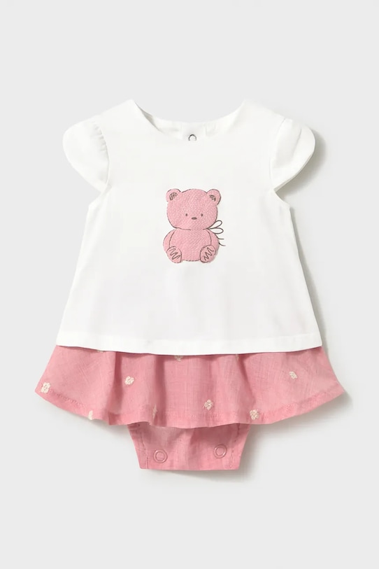 Komplet za dojenčka Mayoral Newborn Pletenina roza 1819.2P.Newborn.PPY2