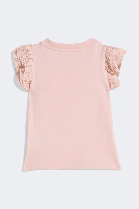 Dziewczynka adidas Originals komplet niemowlęcy z bawełną KC6799 różowy