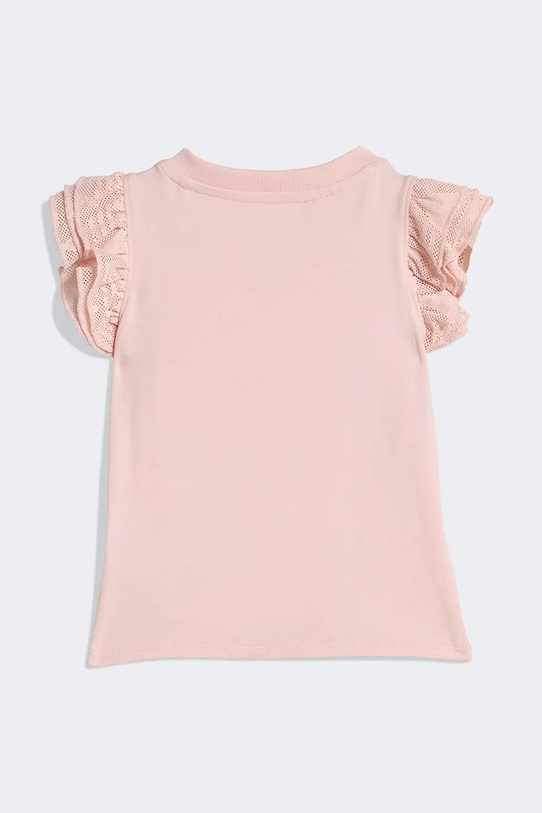 Dziewczynka adidas Originals komplet niemowlęcy z bawełną KC6799 różowy