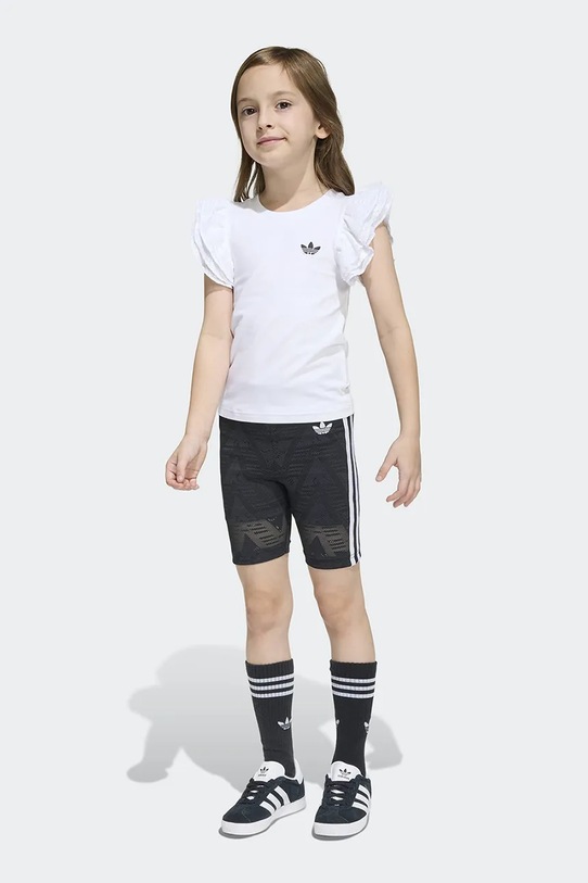 adidas Originals komplet za djecu s pamukom crna KC6795