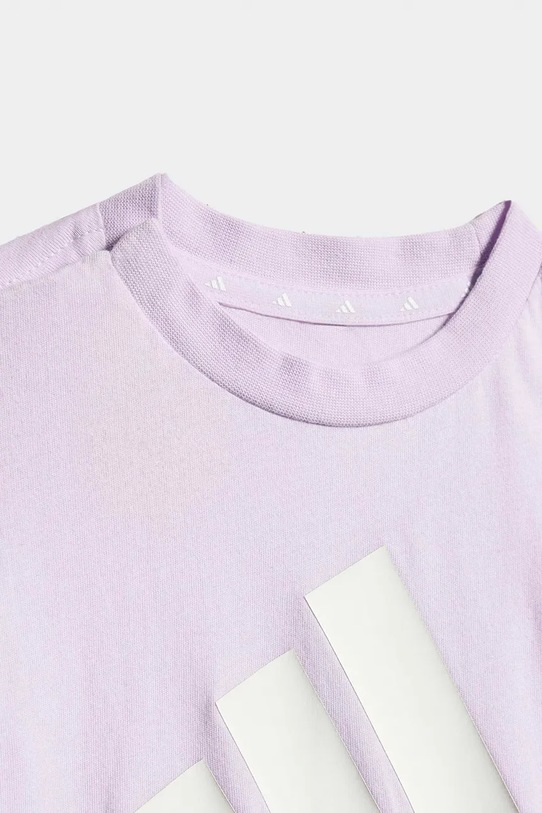 Κοριτσίστικα Adidas Παιδικό σετ με βαμβάκι JY8618 μωβ