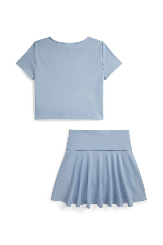 Dziewczynka Polo Ralph Lauren komplet dziecięcy 313965215501 niebieski