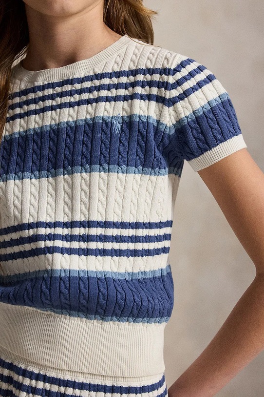 Polo Ralph Lauren komplet bawełniany dziecięcy 313A11261001 biały