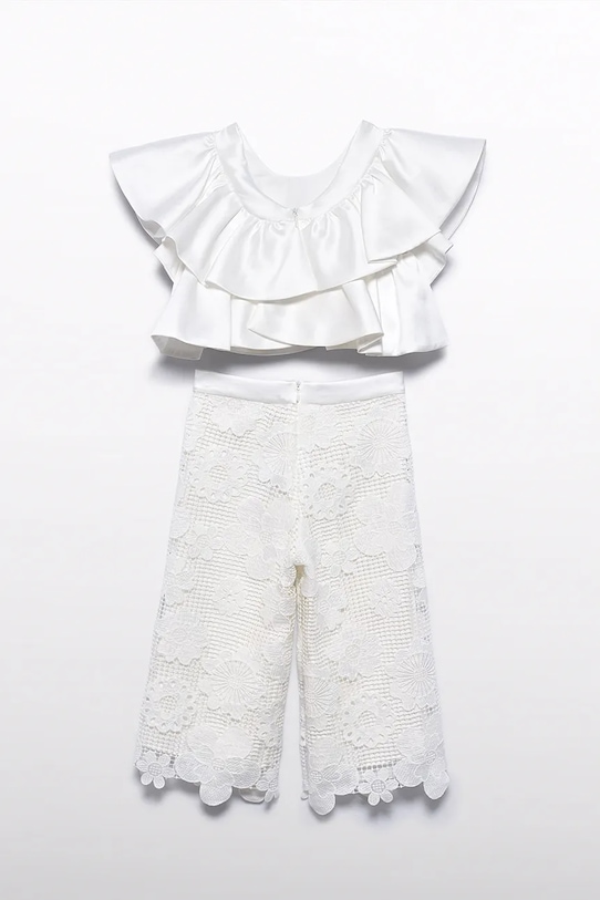 Lány Abel&Lula gyerek együttes 5212.1.Mini.PPY2 fehér