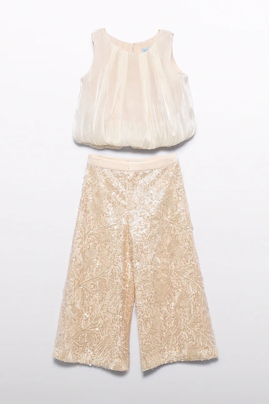 Abel&Lula komplet dziecięcy 5214.1.Mini.PPY2 beżowy SS26