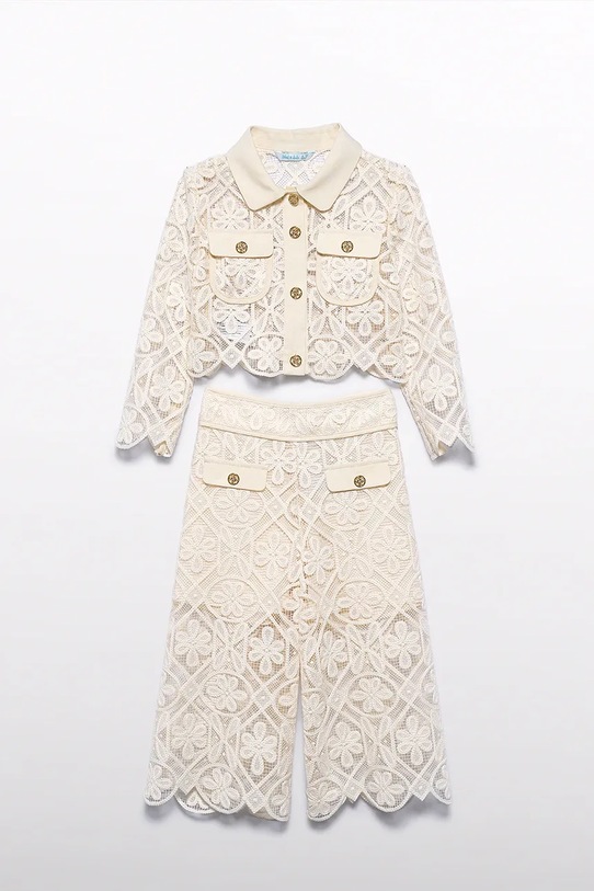 Σετ βρεφικών σεντονιών Abel&Lula 5288.10.Mini.PPY2 μπεζ SS26