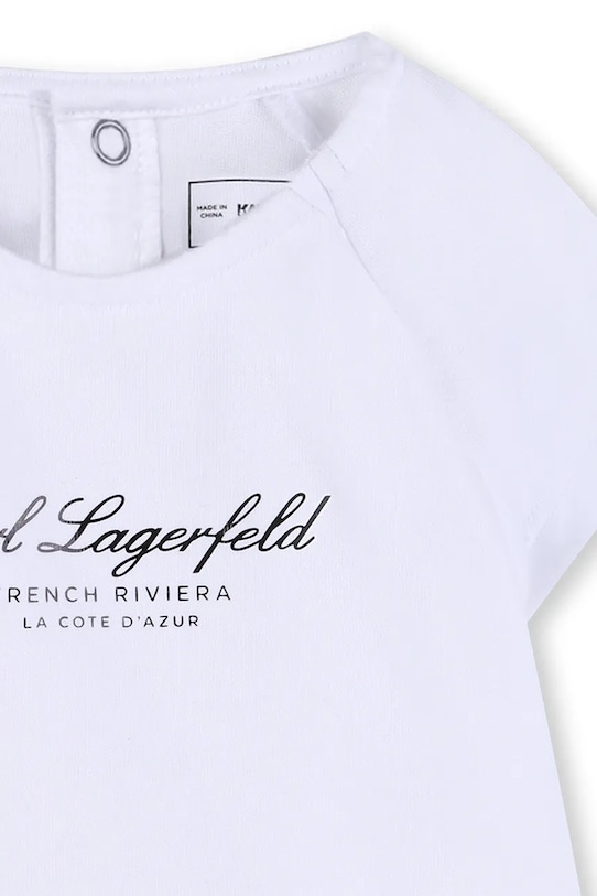 Detská súprava Karl Lagerfeld Z31055.86.108 biela