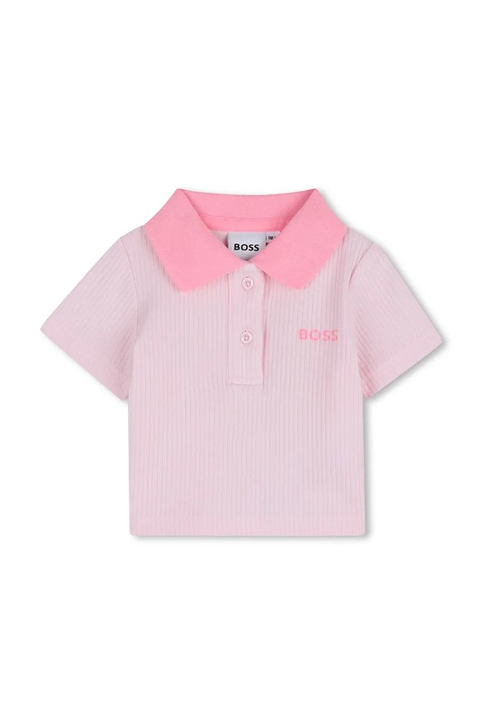 DÍVKA Kojenecká sada BOSS J53062.60.81 růžová