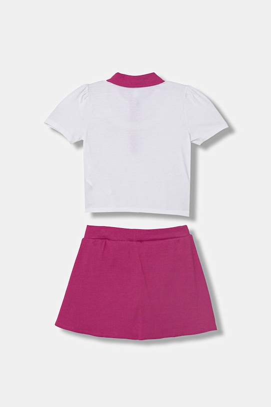 Guess komplet dziecięcy z bawełną J6GG03.K6YW4.PPY2.M różowy SS26