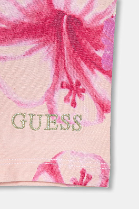 Guess komplet dziecięcy 2-pack różowy K6GG01.K6YW4.PPY2.M