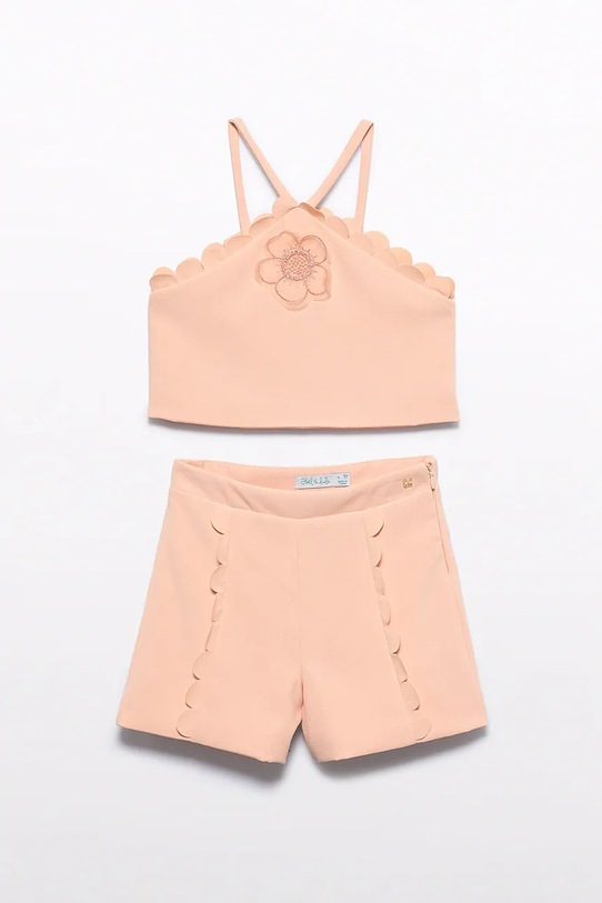 Abel&Lula komplet dziecięcy 5209.6.Mini.PPY2 pomarańczowy SS26