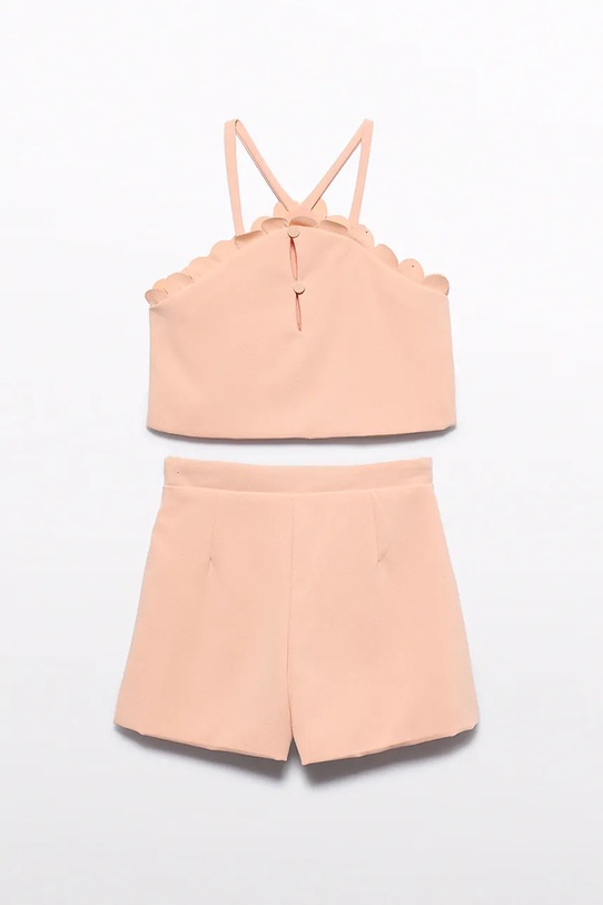 Dziewczynka Abel&Lula komplet dziecięcy 5209.6.Mini.PPY2 pomarańczowy