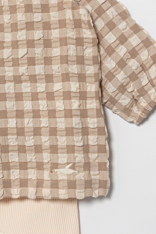 United Colors of Benetton komplet dziecięcy beżowy 4WIDAK01K.W.Stagionale