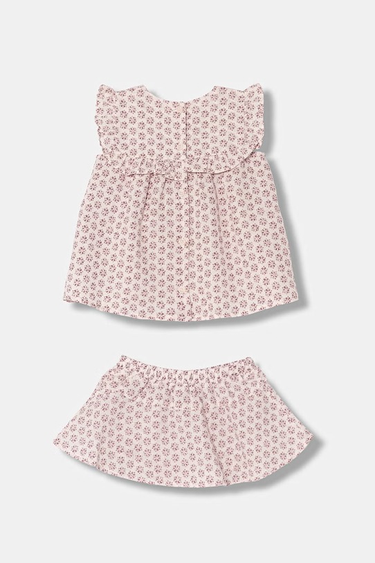 United Colors of Benetton rochie de vară cu in 4NVDAK001.W.Stagionale roz SS26