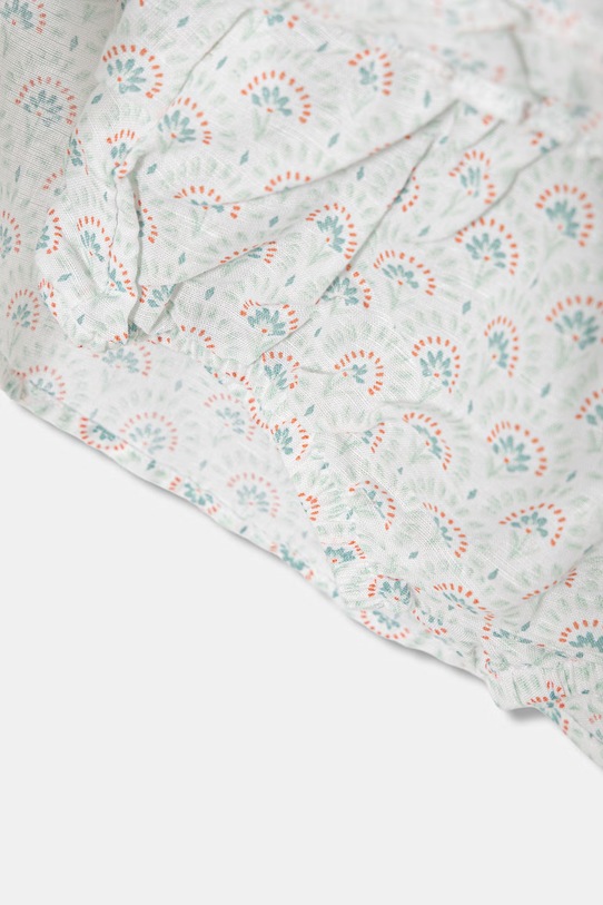 United Colors of Benetton letní šaty se lnem zelená 4NVDAK001.W.Stagionale