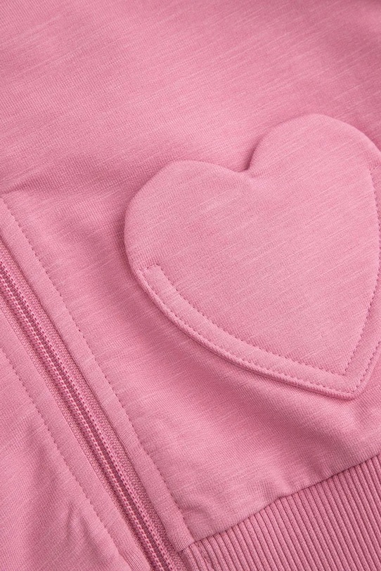 Coccodrillo tepláková súprava dojčenská bavlnená ružová WC6117407XXG