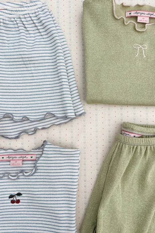 Konges Sløjd σετ παιδικό βαμβακερό ROLI SET OCS πράσινο KS105531.PPY2