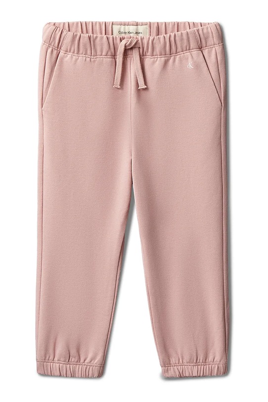 Calvin Klein Jeans dres dziecięcy z elastanem różowy IN0IN00347.PPY2