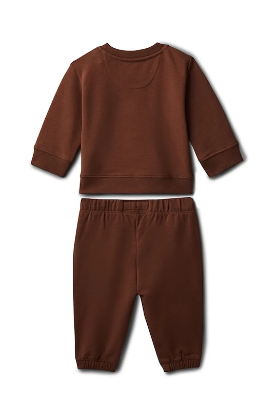 Calvin Klein Jeans dres dziecięcy IN0IN00347.PPY2 brązowy SS26