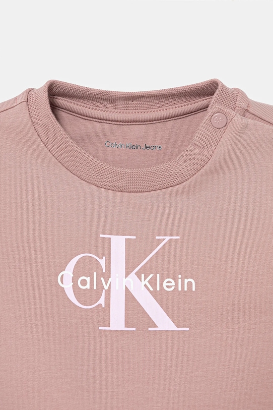 Calvin Klein Jeans dres dziecięcy różowy IN0IN00353.PPY2