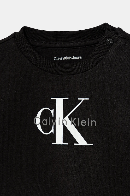 Calvin Klein Jeans dres dziecięcy czarny IN0IN00353.PPY2