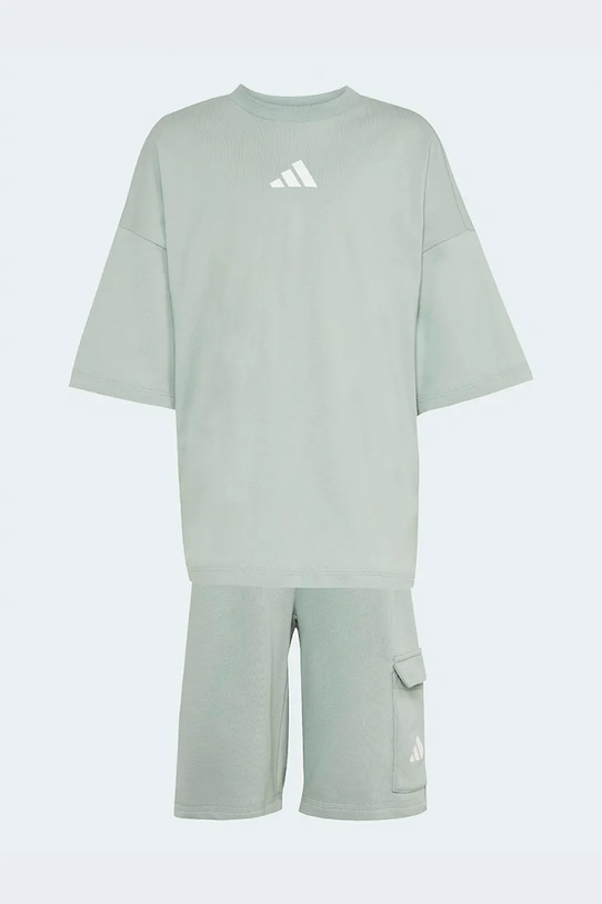 adidas compleu copii tricotaj albastru KE2663