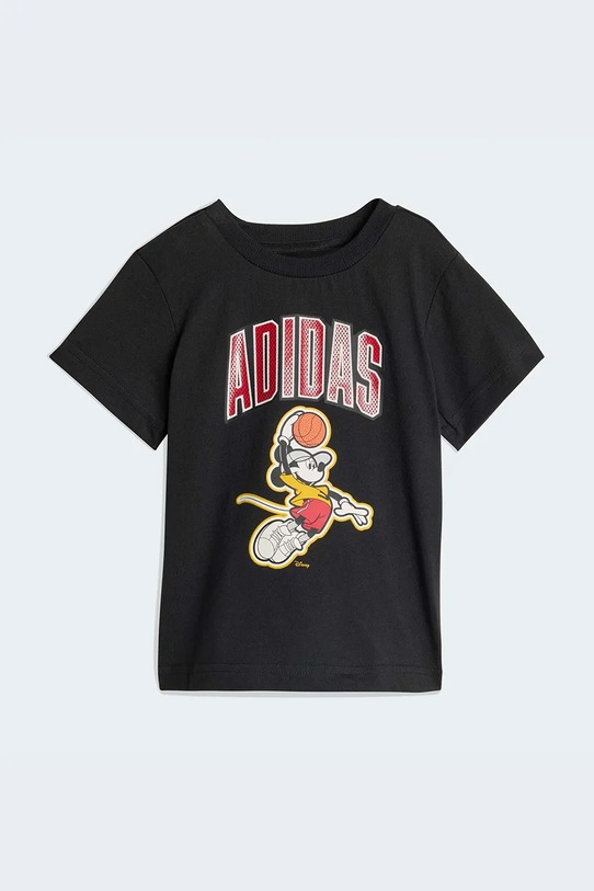 adidas komplet bawełniany niemowlęcy DISNEY JZ7677 czarny SS26