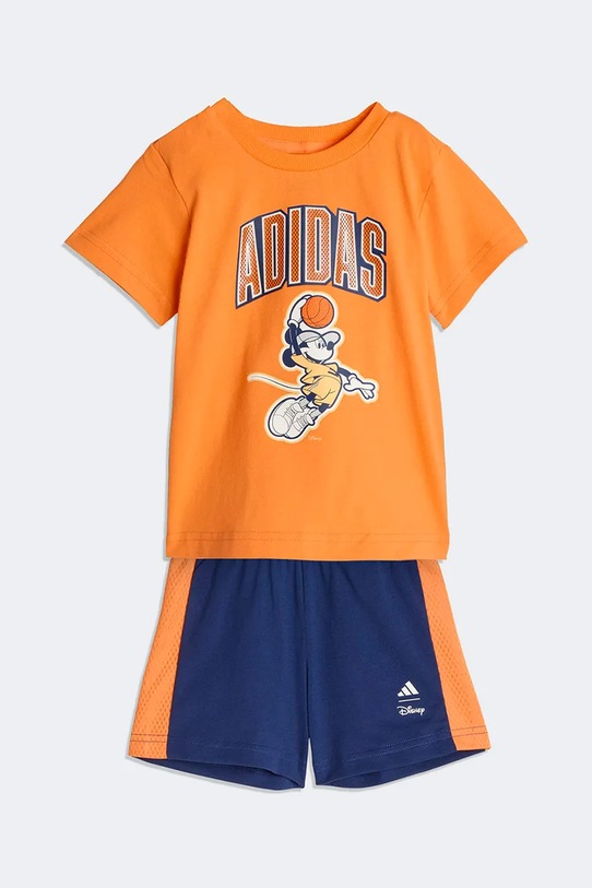 Σετ μωρού adidas DISNEY στάμπα πορτοκαλί JZ3547