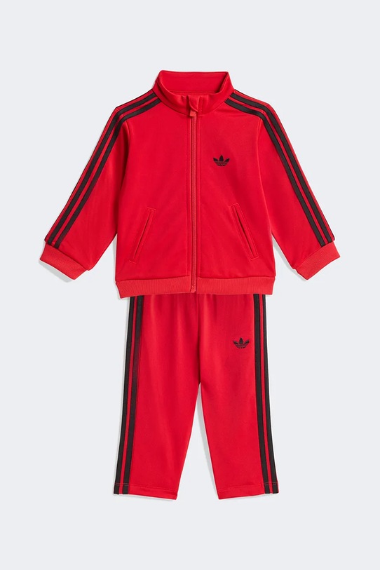adidas Originals dres dziecięcy aplikacja czerwony KD1008