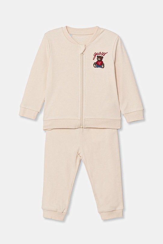 Guess dres niemowlęcy H6RW02.KA6W4.PPY2 beżowy SS26